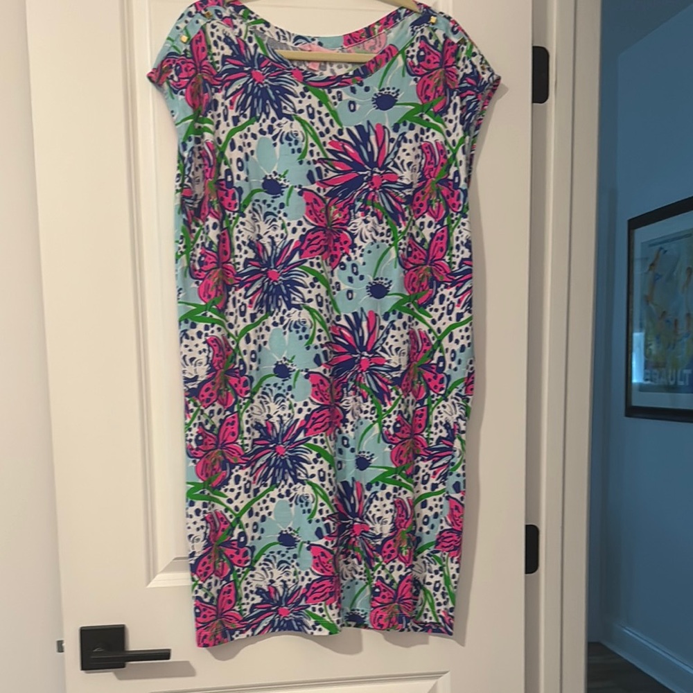 Floral and leopard Print Women's Dress Lily Pulitzer